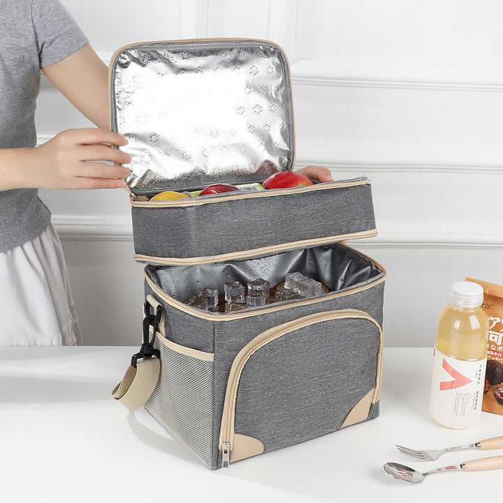 Insulated Multi-Pocket Lunch Organizer Bowlift