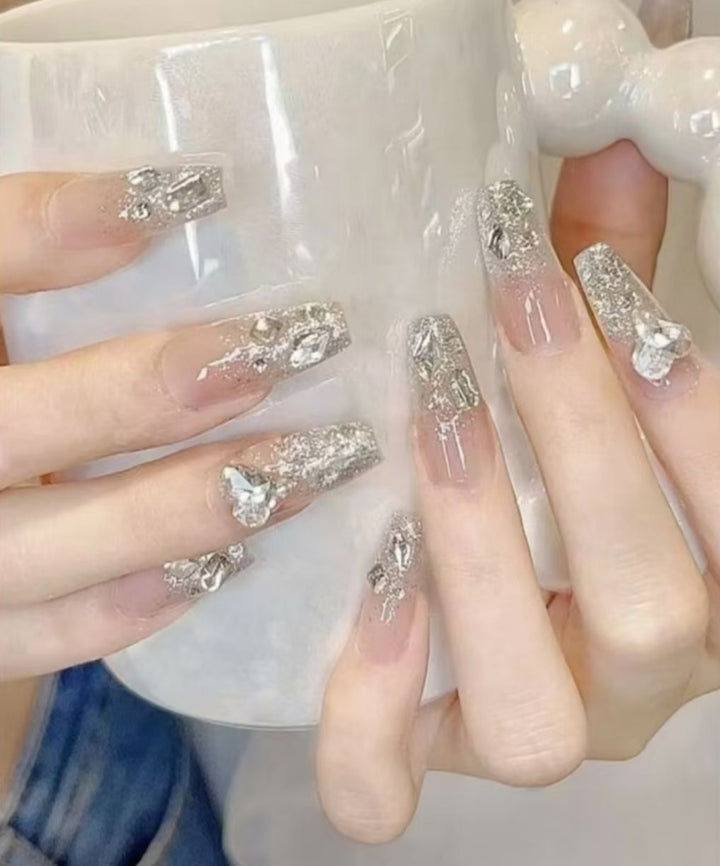 Artistic Ombre Nail Design Bowlift