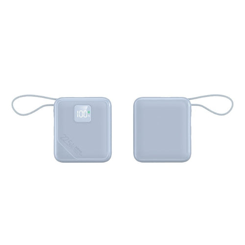 Portable power bank with integrated fast charging ports and digital battery level display Bowlift