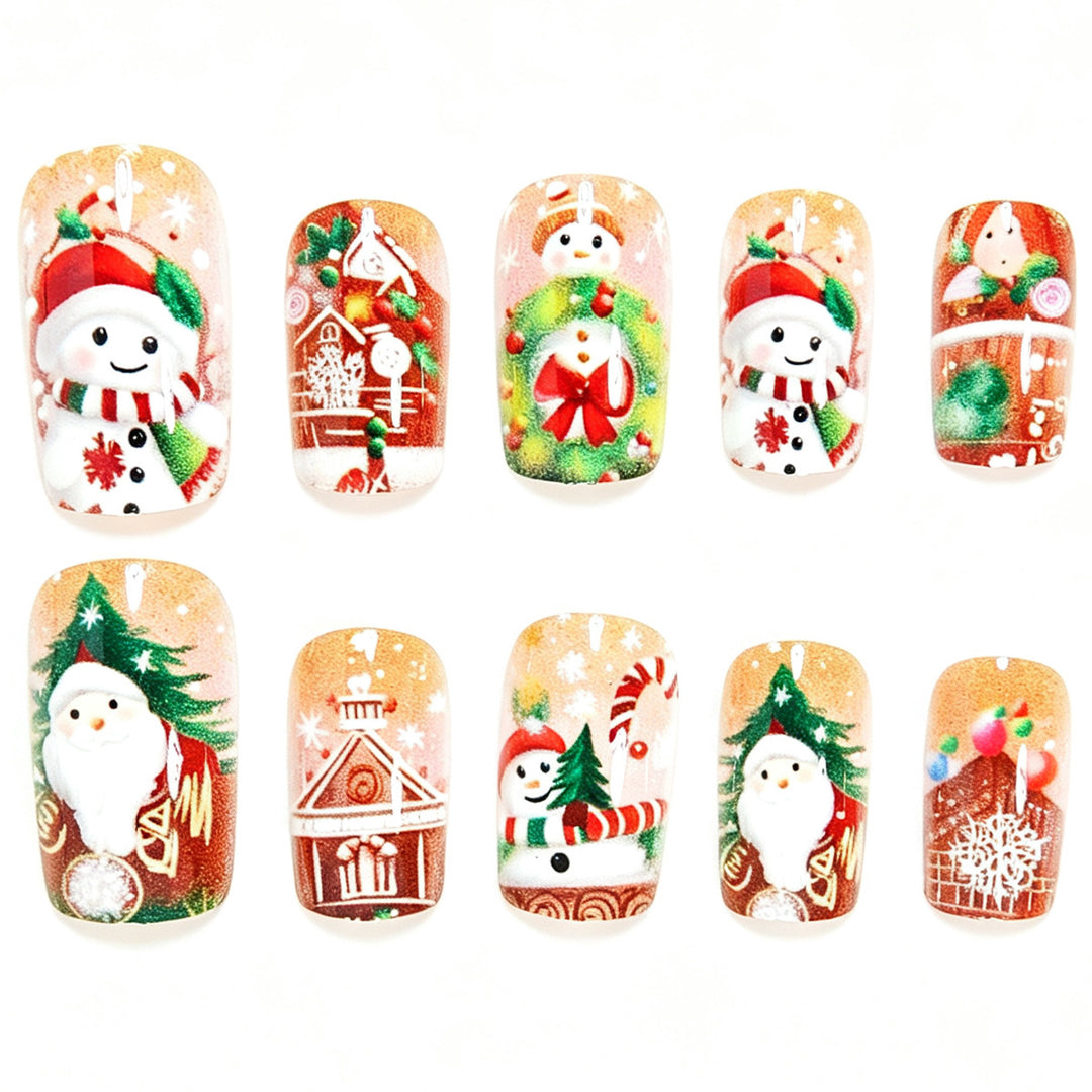 Holiday-Themed Nail Art Set Bowlift