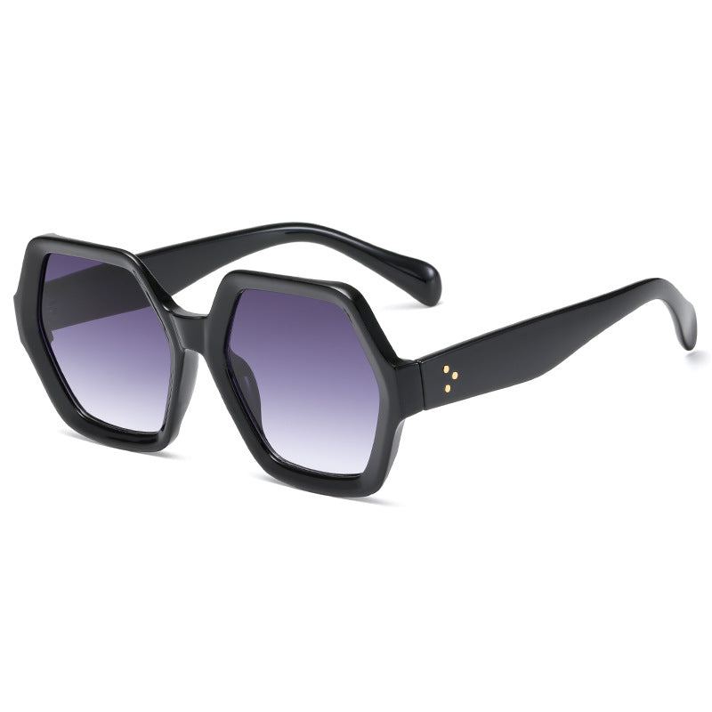 Women's geometric reading glasses in striking honeycomb frame design Bowlift