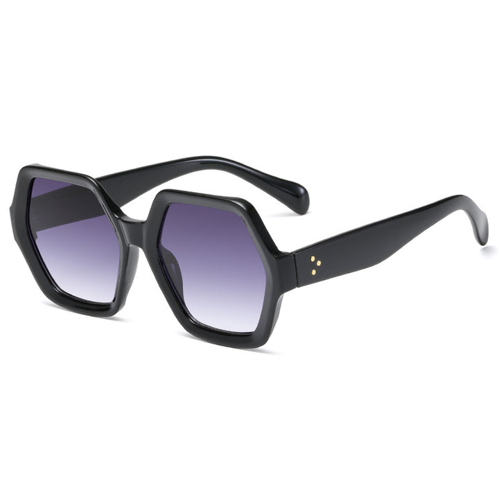 Women's geometric reading glasses in striking honeycomb frame design Bowlift