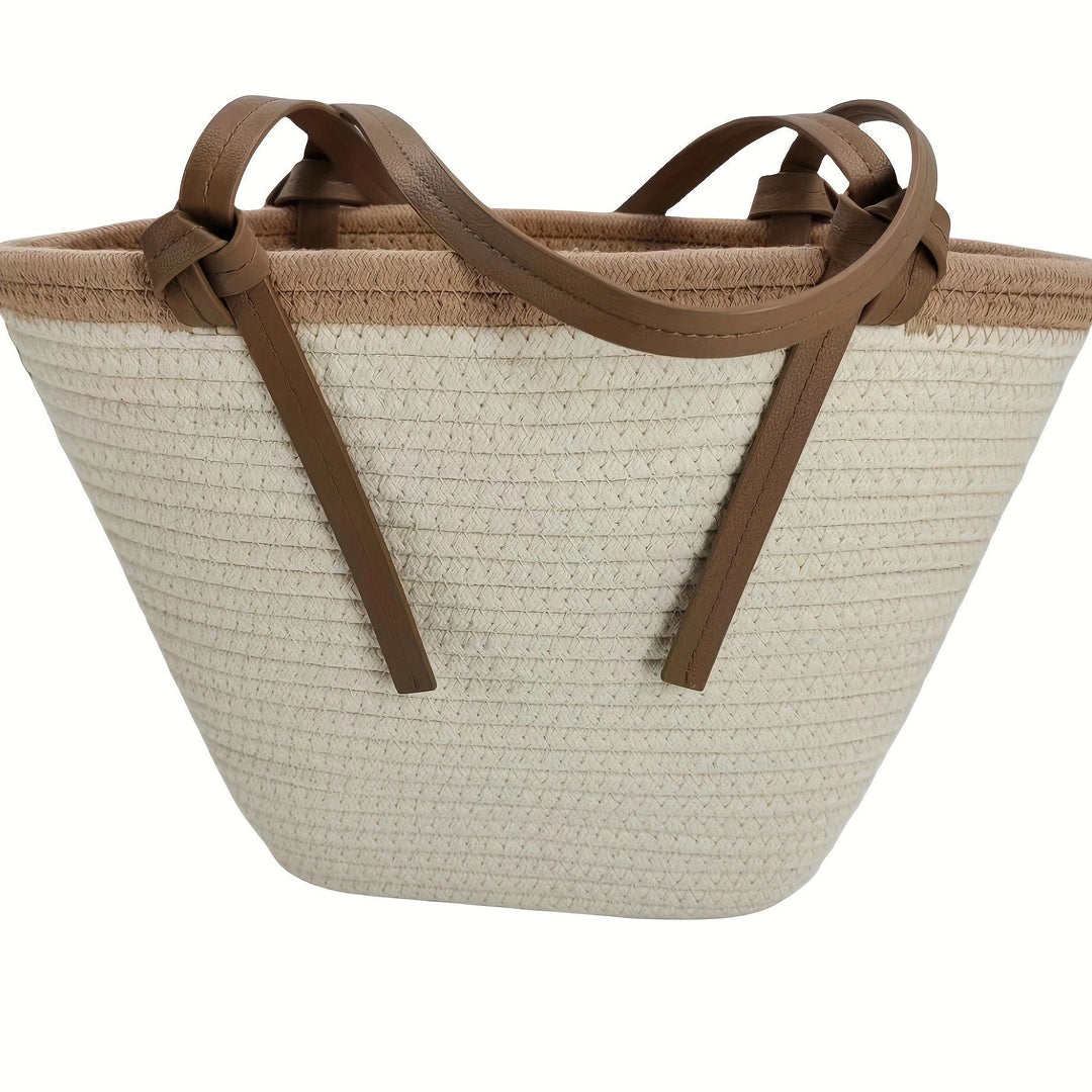 Beach bag with braided structure Bowlift