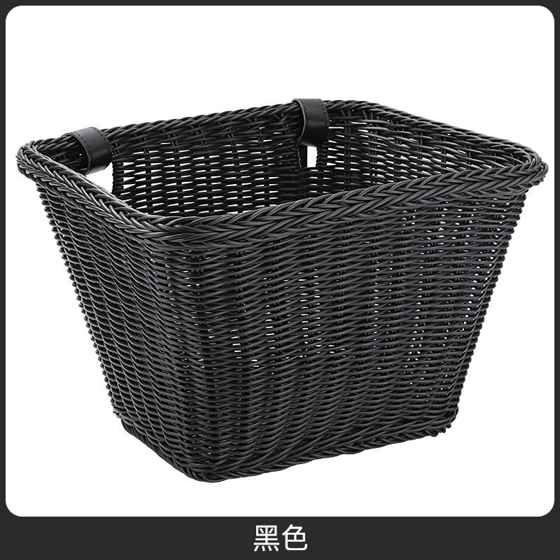 Ladies Braided Storage Basket with Two Carry Handles Bowlift