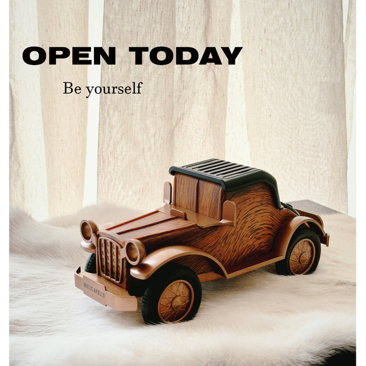Decorative Wooden Car Model