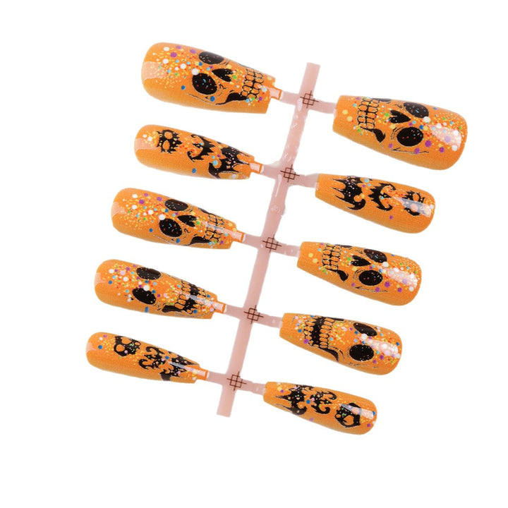 Halloween-Themed Glitter Nail Art Set Bowlift