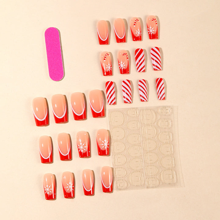 Festive Seasonal Nail Art Set Bowlift