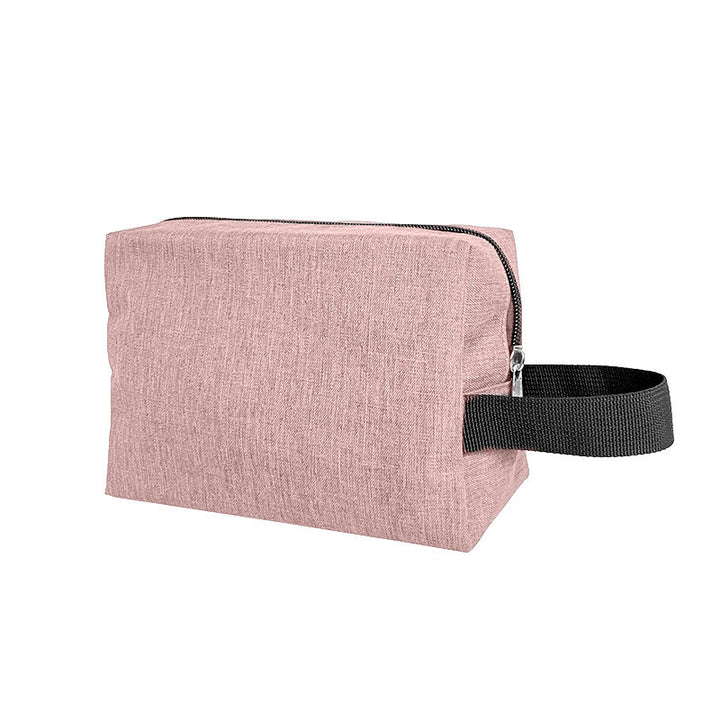 Cosmetic travel case with sturdy zipper Bowlift