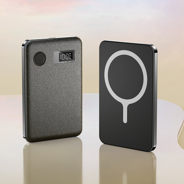 Elegant and versatile wireless charger with digital display Bowlift