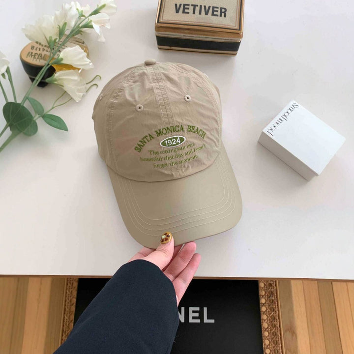 Women's Casual Embroidered Cap Bowlift