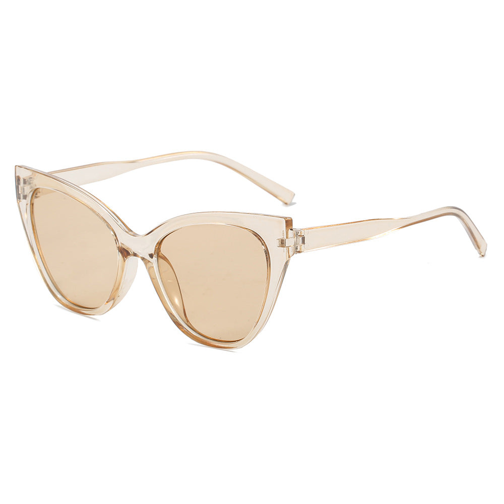 Women's Cat-Eye Sunglasses with UV Protection and Modern Frame Bowlift