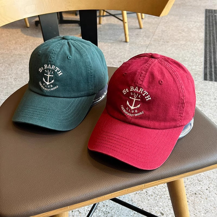 Unisex Nautical-Themed Adjustable Cap Bowlift