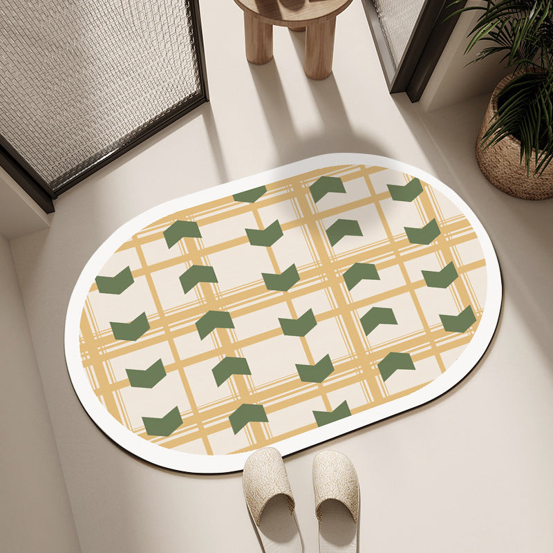 Geometric Patterned Area Rug Bowlift