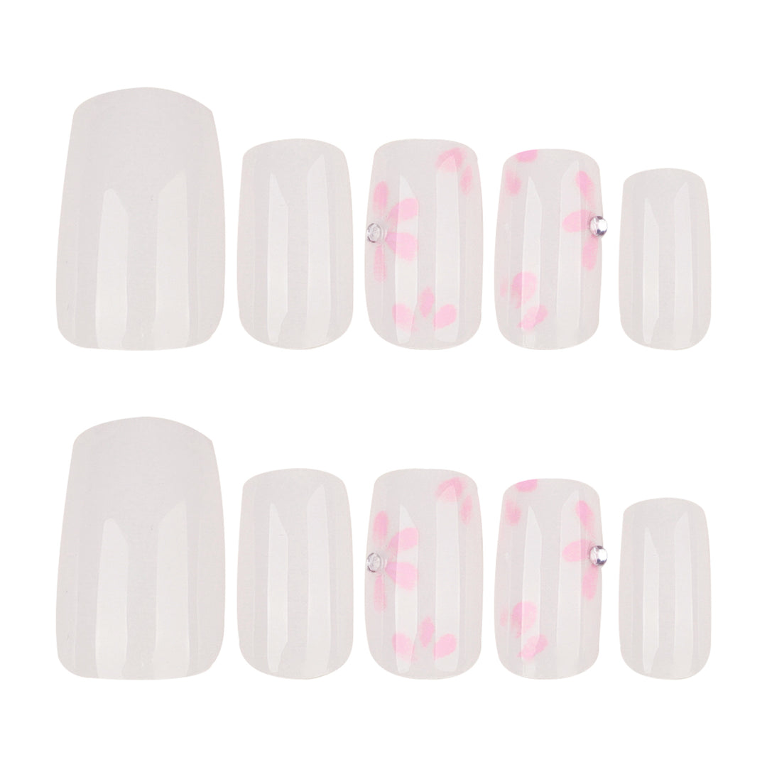 Artful Nail Art with Delicate Flower Patterns Bowlift