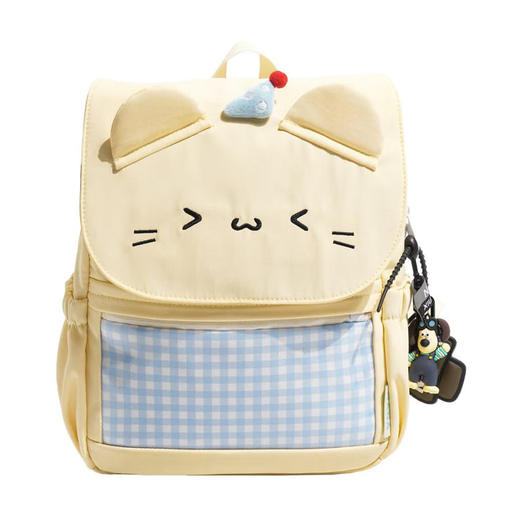 Cute Character Design School Backpack Bowlift