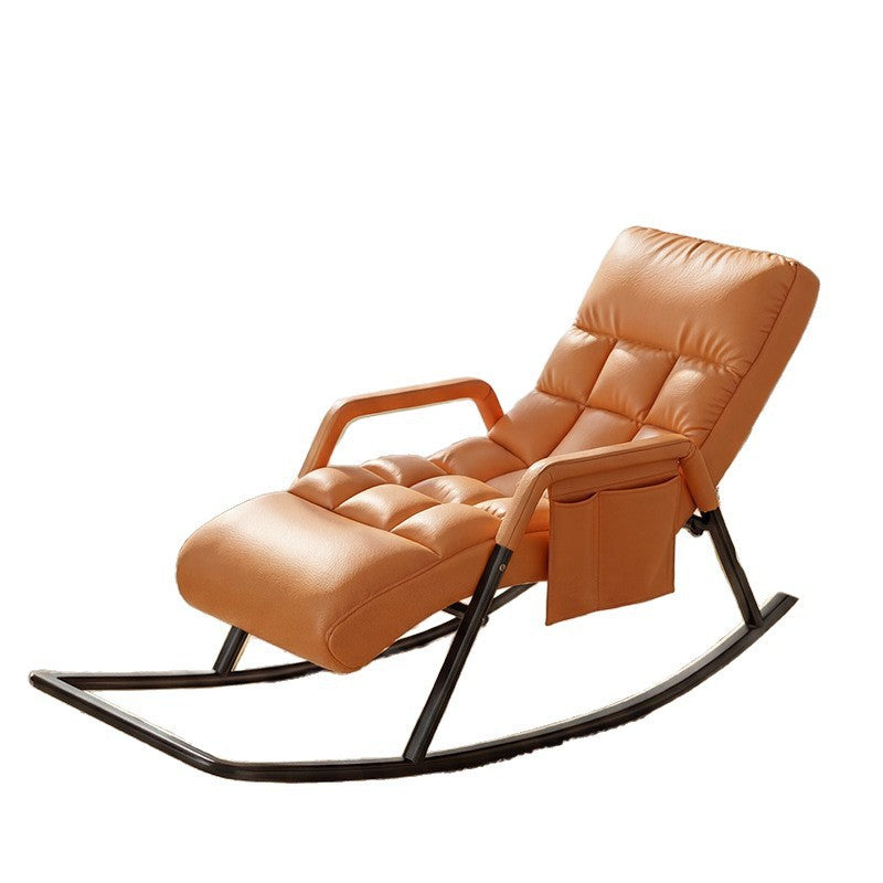 Ladies rocking chair with ergonomic design and luxurious upholstery Bowlift