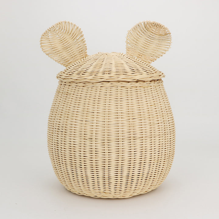 Playful storage basket with animal ears Bowlift