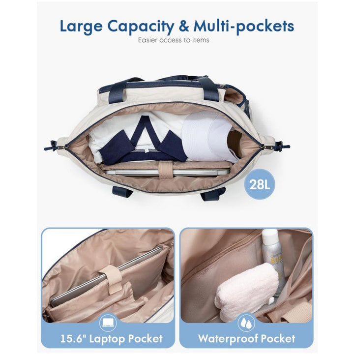 Multi-Compartment Tennis Equipment Bag Bowlift