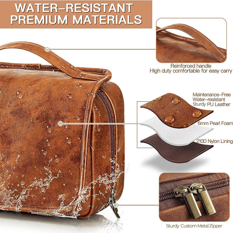 Cosmetic Organizer with Removable Carry Handle Bowlift