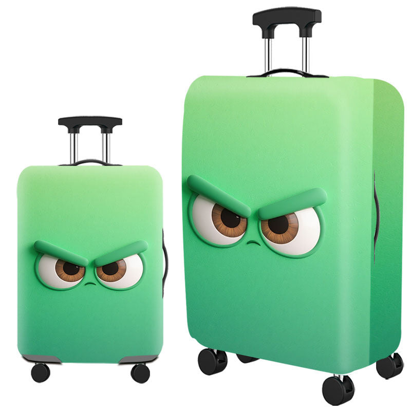 Unisex hard shell suitcase with a playful cat design Bowlift