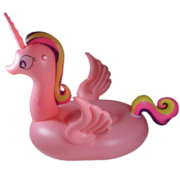 Women inflatable unicorn swimming ring Bowlift