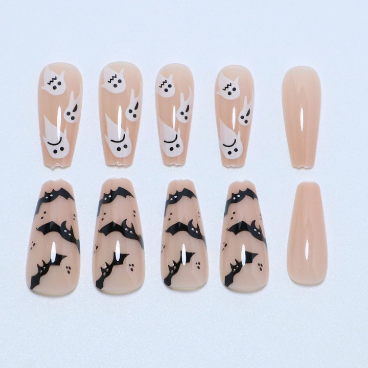 Artistic Abstract Press-On Nail Set Bowlift