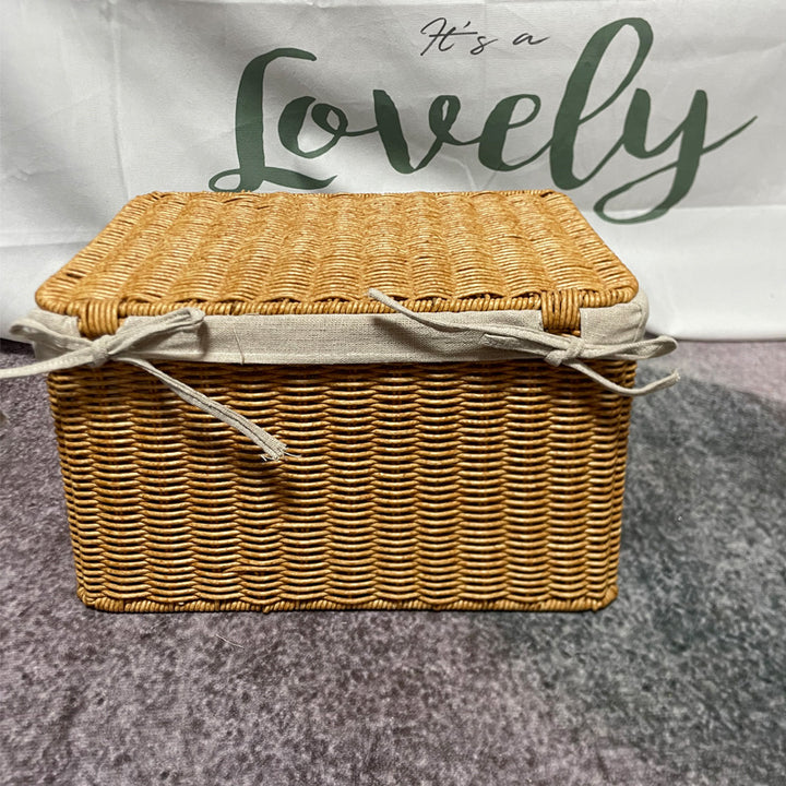 Women's Storage Basket with Removable Fabric Insert Bowlift