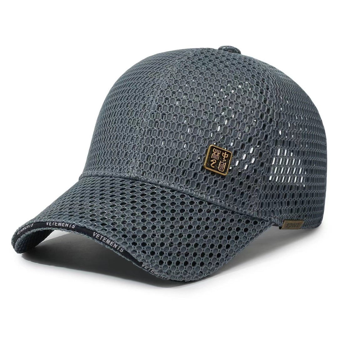 Women Breathable Sports Cap with Mesh Design Bowlift