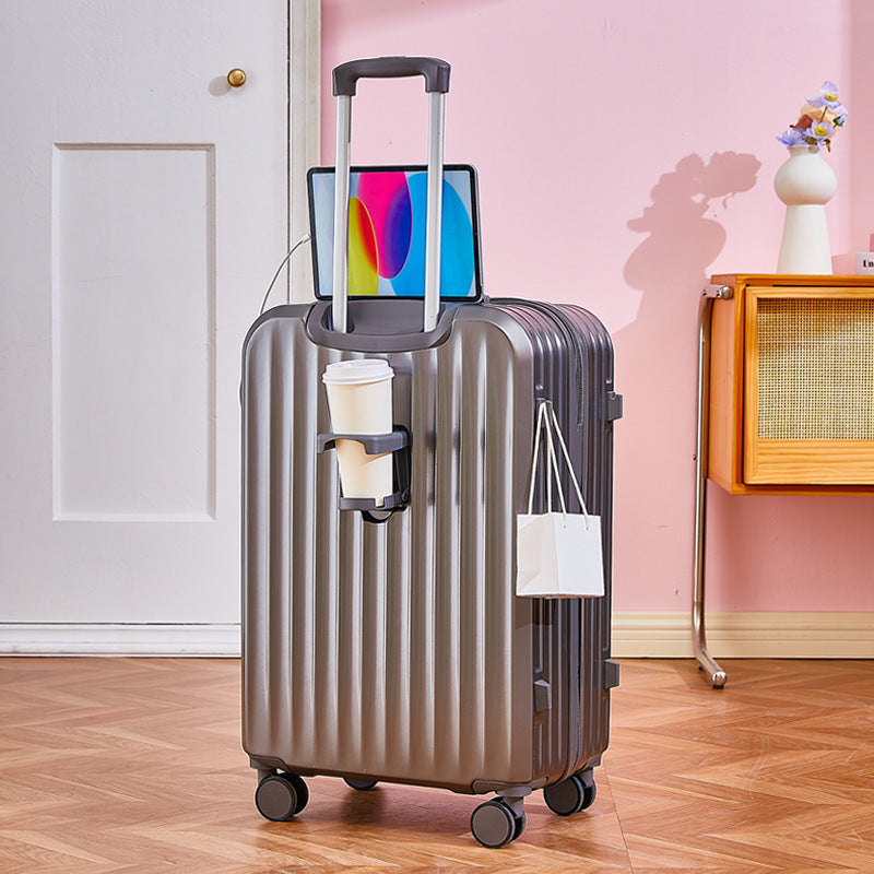 Smart Roller Luggage with Integrated USB Charging Port Bowlift