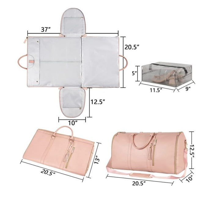Elegant Travel Garment Bag Bowlift
