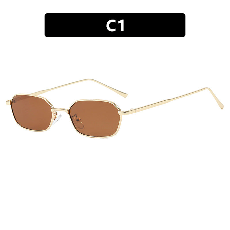 Women geometric sunglasses in minimalist design Bowlift