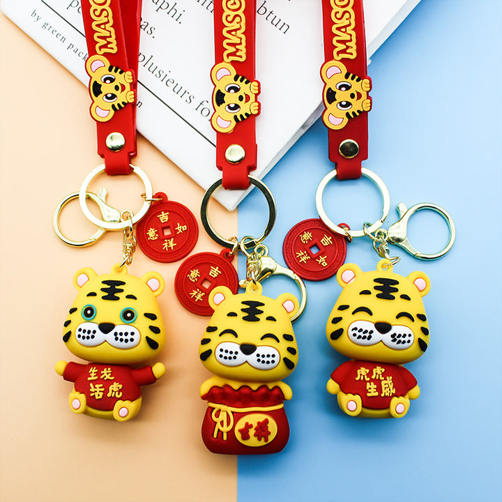 Unisex keychain with animal motif Bowlift