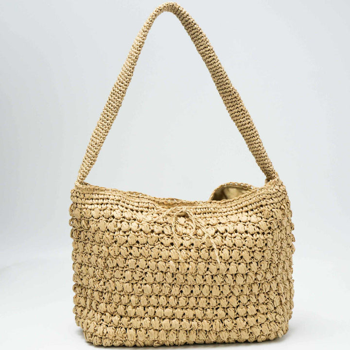 Designer Macramé Handbag Bowlift