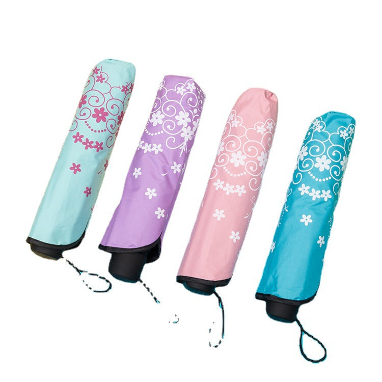 Women's umbrella with elegant lace edge Bowlift