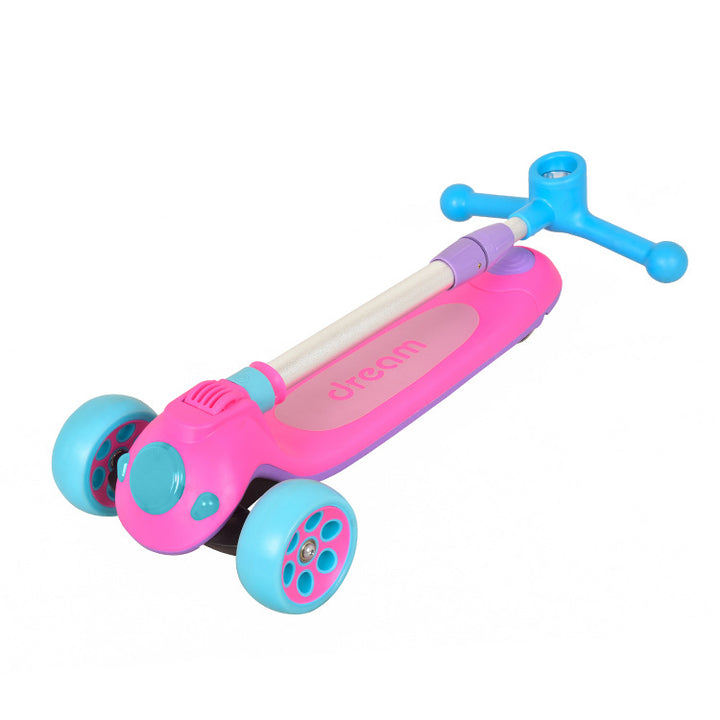 Smooth-Riding Lean-To-Steer Kick Scooter Bowlift