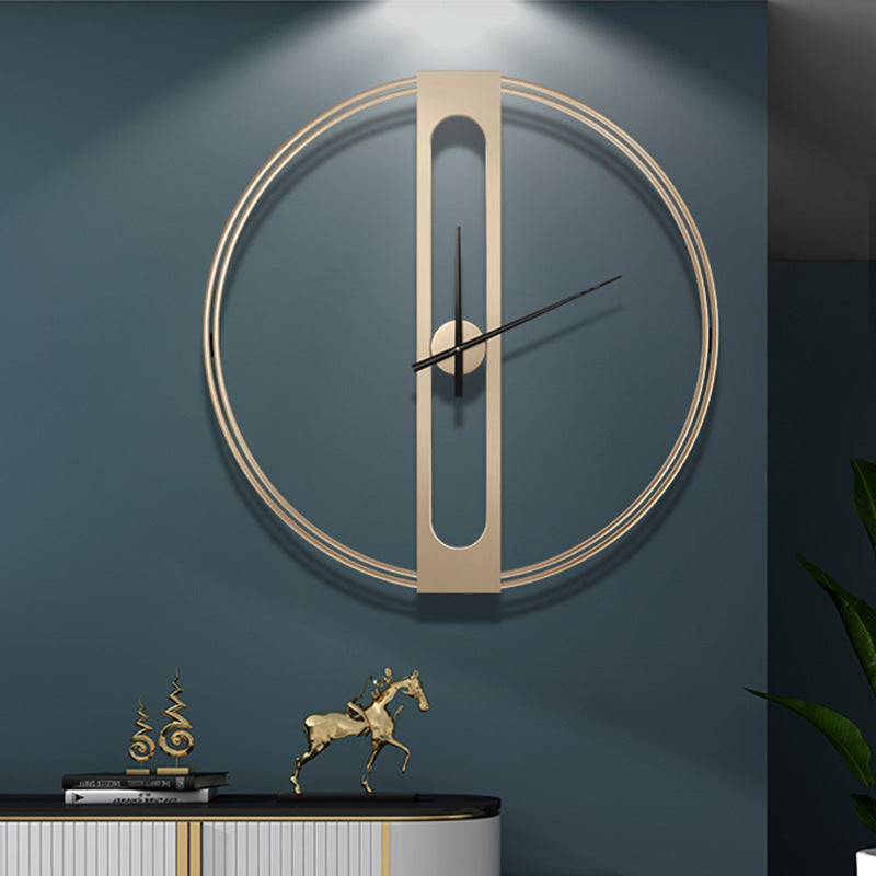 BowLift | Nordic Large Silence Wall Clock for Living Space 20 Inch