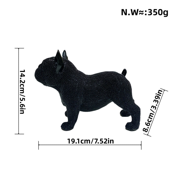 Decorative dog figure in modern design Bowlift