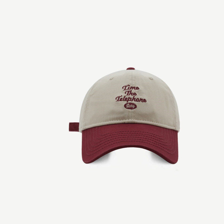 Men's Adjustable Embroidered Cap Bowlift