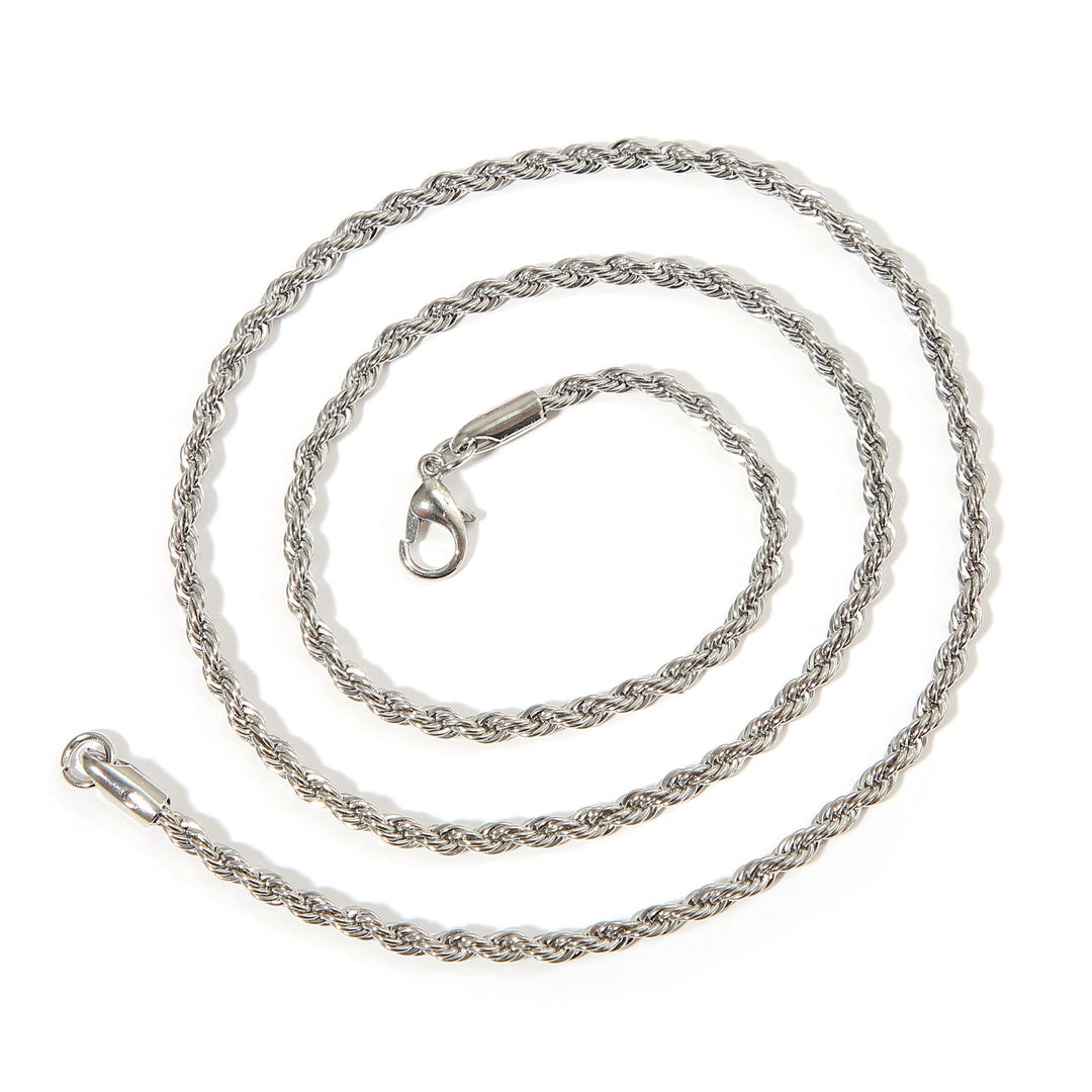 Twisted Rope Chain Necklace Bowlift