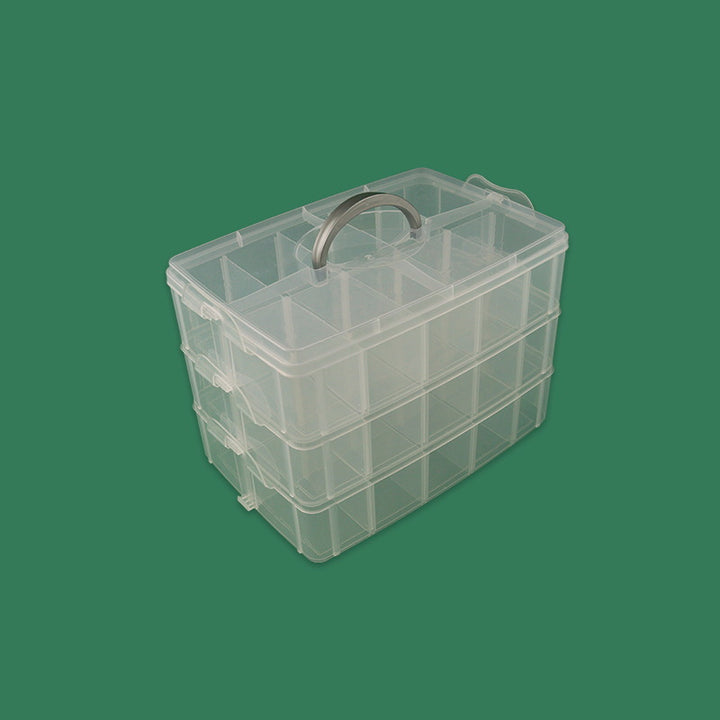 Multi-Section Craft Storage Box Bowlift