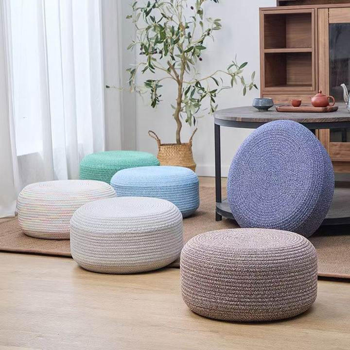 Handcrafted seat pouf Bowlift