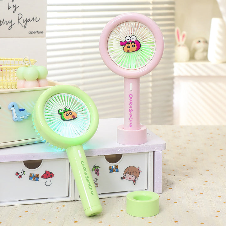 Women Hand Fan in cheerful animal design Bowlift