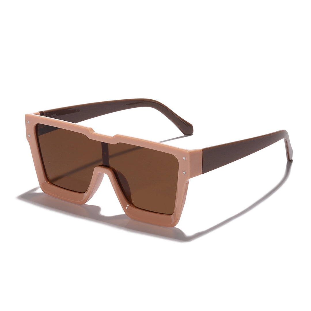 Women's statement sunglasses with wide frame and UV protection Bowlift