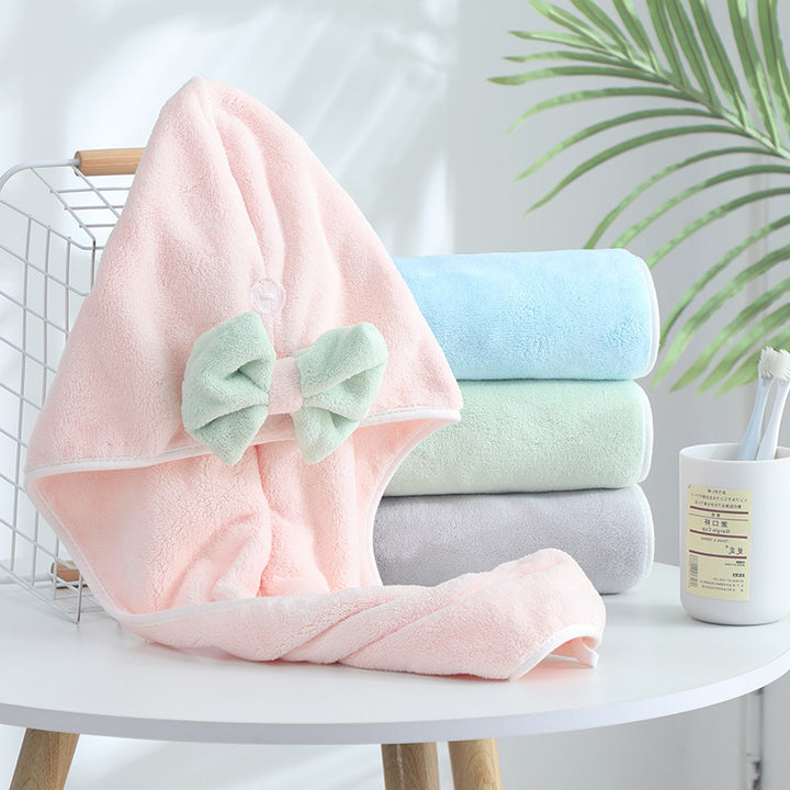 Women Hooded Towel Bowlift