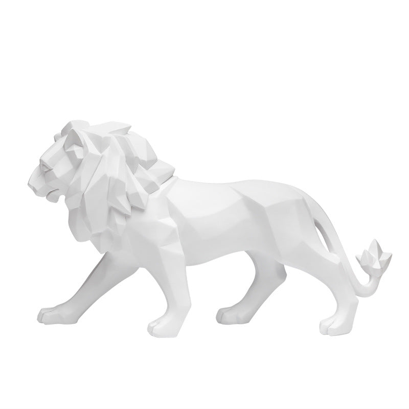 Elegant and modern lion sculpture Bowlift