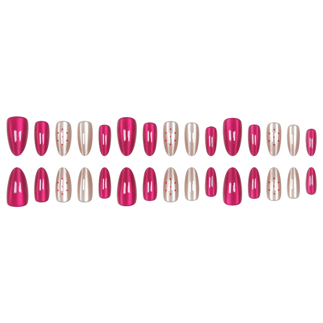 Stylish Stiletto Press-On Nail Set Bowlift