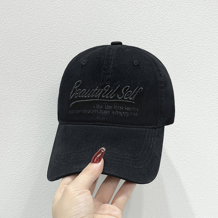 Women's Trendy Embroidered Cap Bowlift