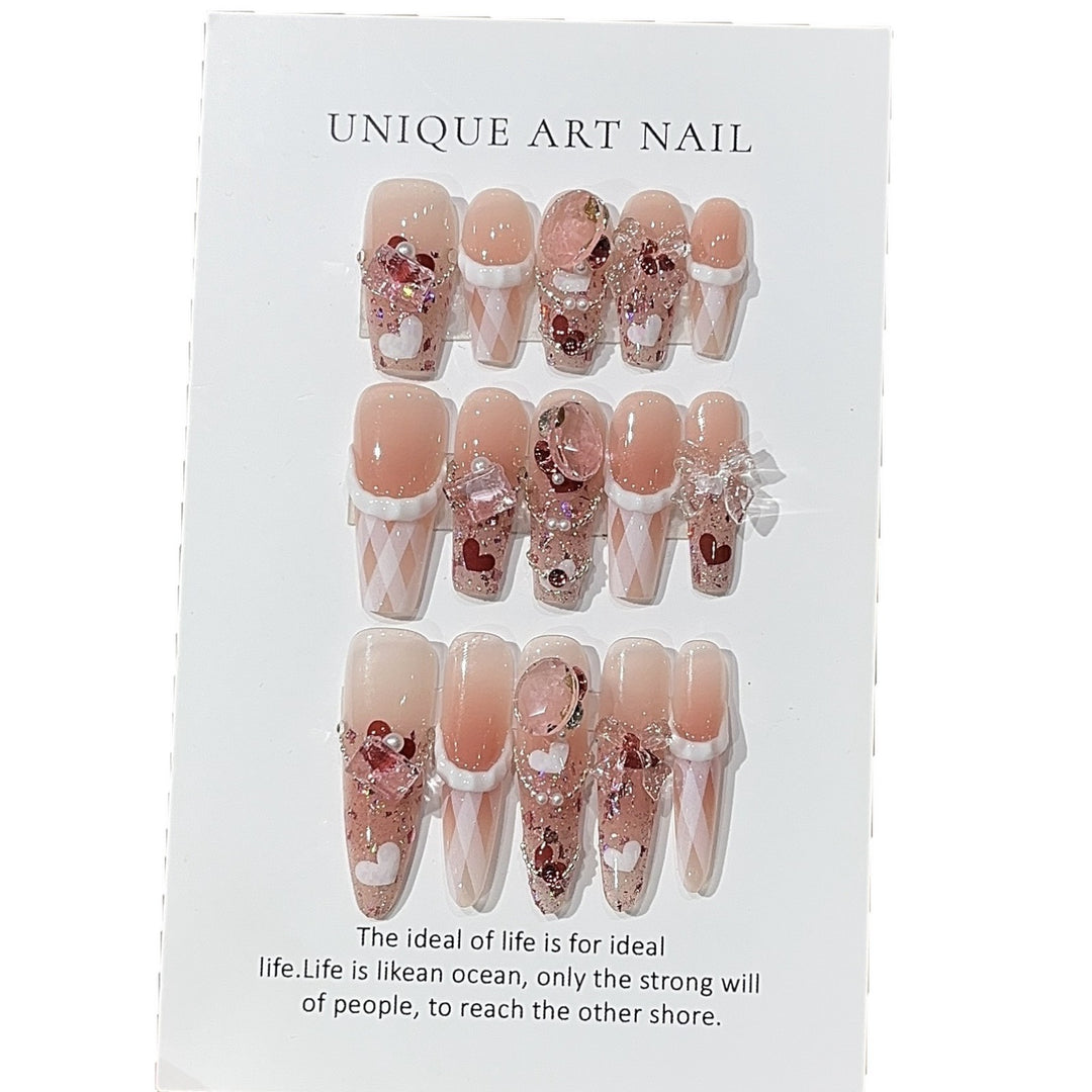Nail Art Press-On Set Bowlift