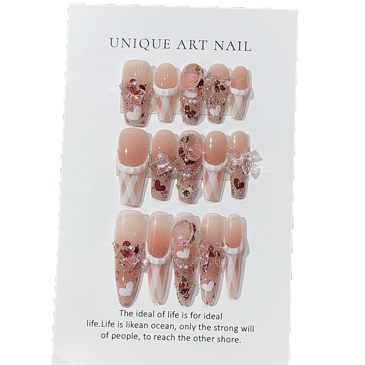 Nail Art Press-On Set Bowlift