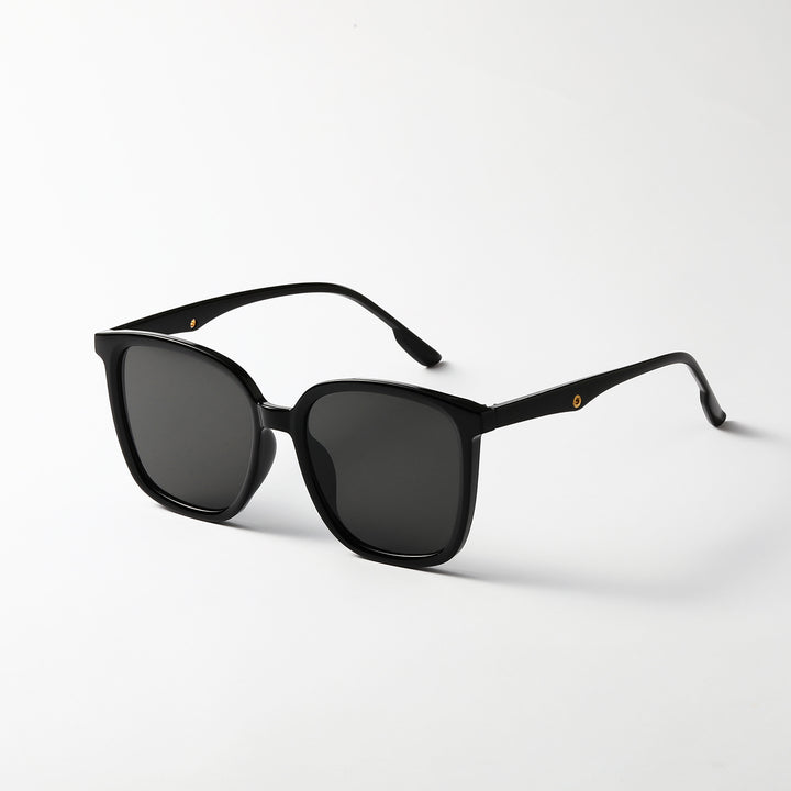 Women's stylish square sunglasses with clear frame and polarized lenses Bowlift
